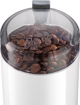 Bosch Râșniță electrică pentru cafea 180W cu capacitate de boabe 75gr Alb