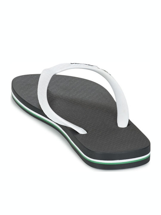 Classic Brazil II Men's Flip Flops White