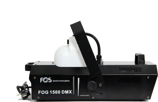 Fos Technologies FOG 1500 DMX Μηχανή Καπνού 1500W με Ασύρματο Χειριστήριο και Δυνατότητα Σύνδεσης με Κονσόλα Φωτισμού