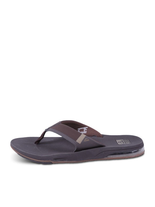 Fanning Low Slapi Bărbați Flip Flops Anatomici Maro