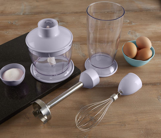 Swan SP21040LYN Blender De Mână Cu Tijă Din Inox 800W Alb