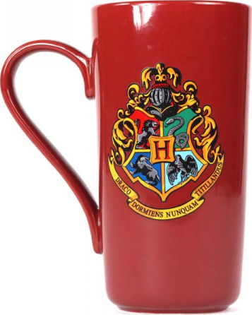 Half Moon Bay Harry Potter Latte Mug Platform 9 3/4 Ceramic Cup Red 500ml MUGLHP02