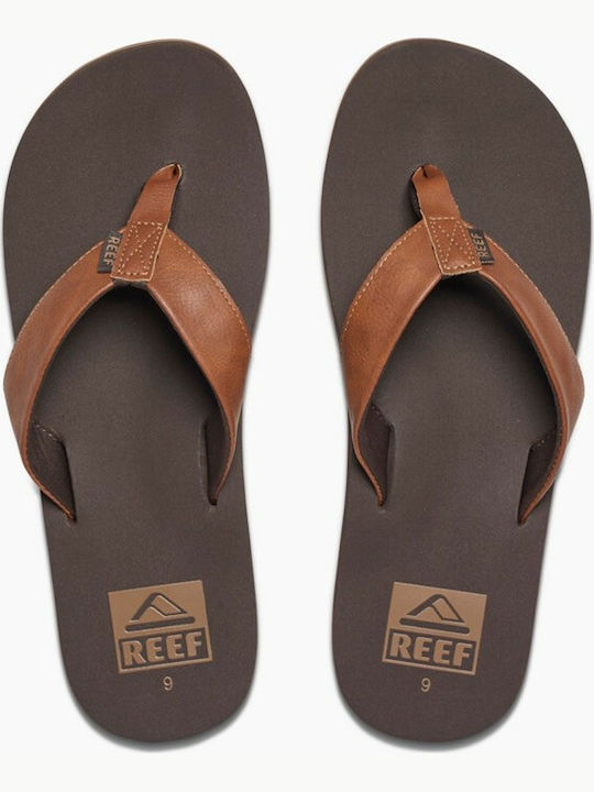 Reef Twinpin Men's Flip Flops Brown