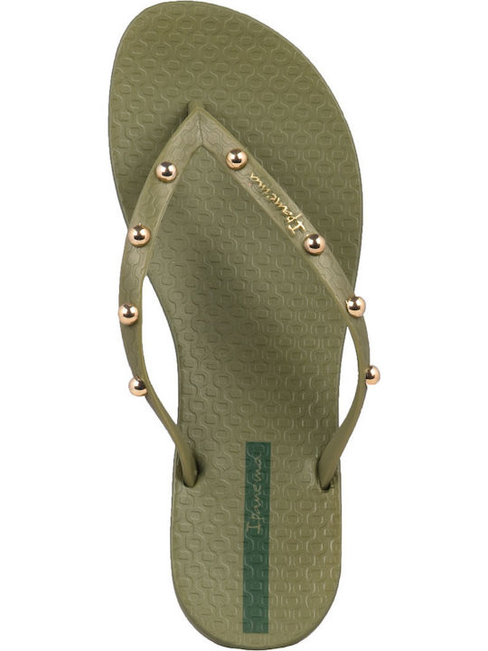 Ipanema Wave Hits Women's Flip Flops Khaki