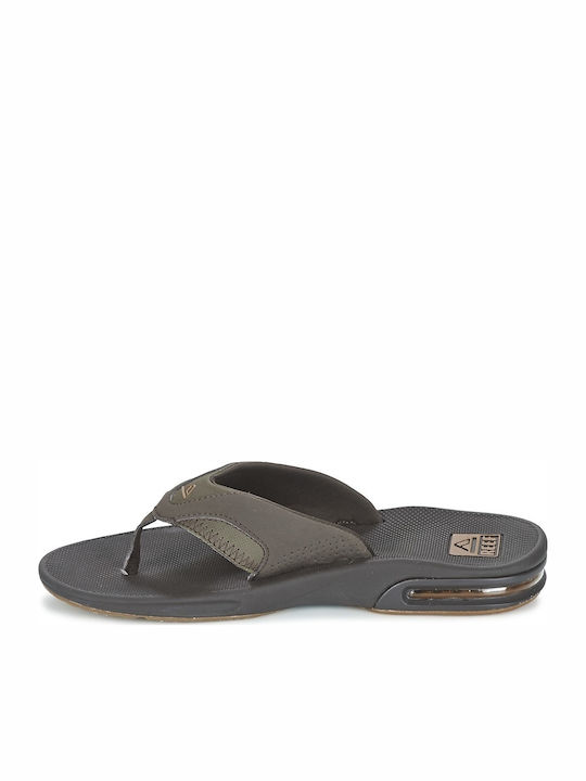 Fanning Men's Flip Flops Brown/Gum