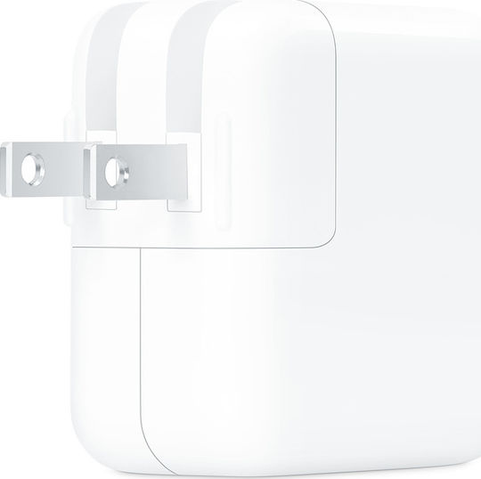 Apple USB-C Φορτιστής Laptop 30W για Apple χωρίς Καλώδιο Τροφοδοσίας