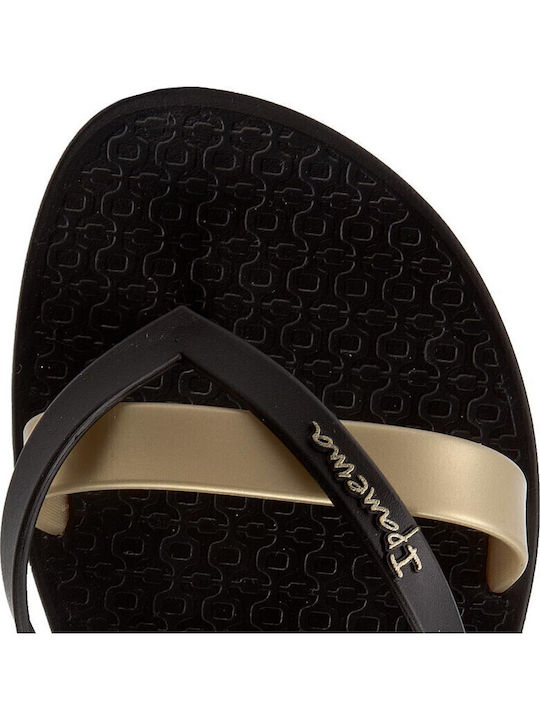 Kirei Frauen Flip Flops in Gold Farbe