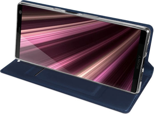 Dux Ducis Skin Pro Book Piele artificială Albastru (Xperia 10 Plus)