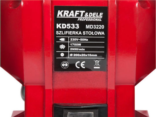 Kraft & Dele Double-Wheeled KD533 with Power 1.7kW