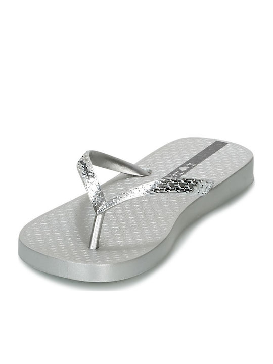 Ipanema Glam Frauen Flip Flops in Silber Farbe
