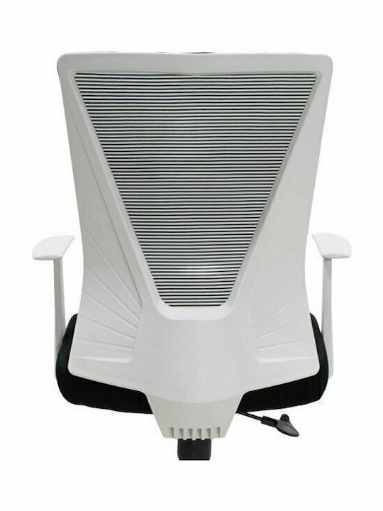 Ghost Reclining Office Chair with Fixed Arms Black / White Pakketo