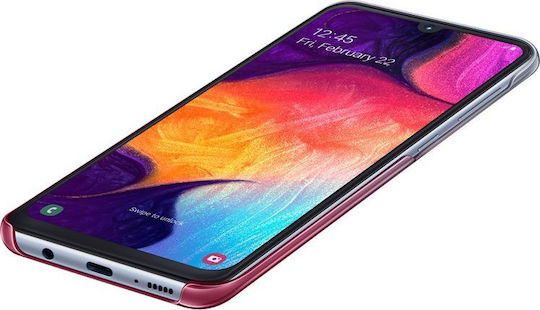 Samsung Back Cover Σιλικόνης Ροζ (Galaxy A50)