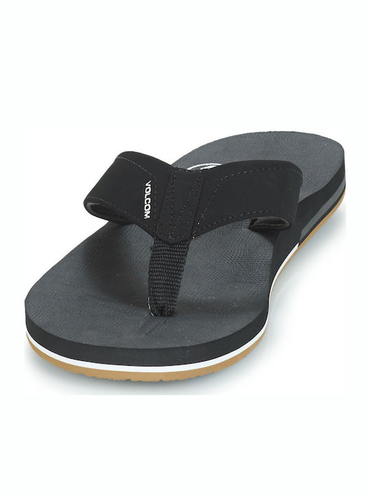 Victor Slapi Bărbați Flip Flops Negri