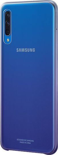 Samsung Gradation Cover Violet Back Cover Silicone Purple (Galaxy A50)