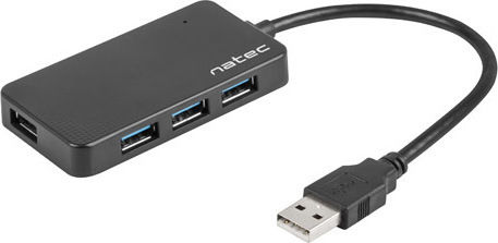 Natec Moth USB 3.0 4 Port Hub with USB-A Connection