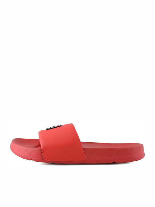 Fila Heritage Drifter Box Slides σε Κόκκινο Χρώμα