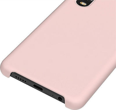 Hurtel Silicone Back Cover Pink (Huawei P30 Lite)