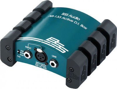Bss Audio AR-133 Ενεργό DI Box 1 Καναλιού με Μπαταρία και Phantom Power