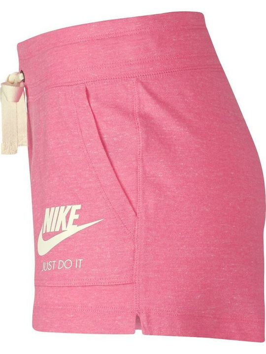 Nike Sportswear Gym Vintage Women's Sporty Shorts Fuchsia