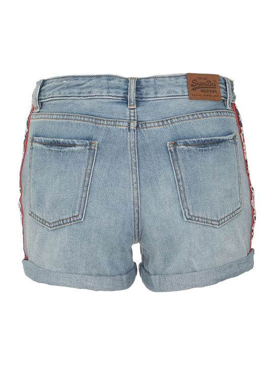 Steph Boyfriend Women's Jean Shorts Blue