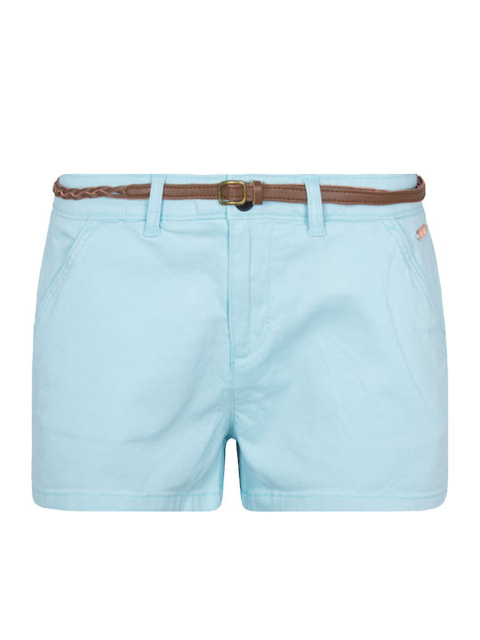 Superdry Chino Hot Women's Shorts Light Blue