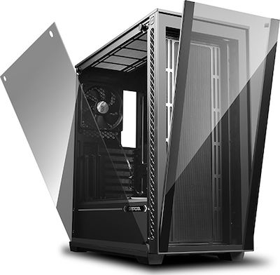 Deepcool Matrexx 70 Gaming Midi Tower Κουτί Υπολογιστή με Πλαϊνό Παράθυρο Μαύρο
