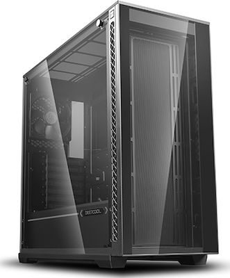 Deepcool Matrexx 70 Gaming Midi Tower Κουτί Υπολογιστή με Πλαϊνό Παράθυρο Μαύρο