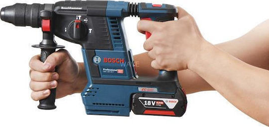 Bosch GBH 18V-26 F Professional Impact Demolition Hammer Battery Brushless 18V 2x5Ah with Chuck SDS Plus / Quick 0611910007