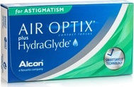 Air Optix Plus HydraGlyde 3 Monthly Astigmatic Contact Lenses Silicone Hydrogel