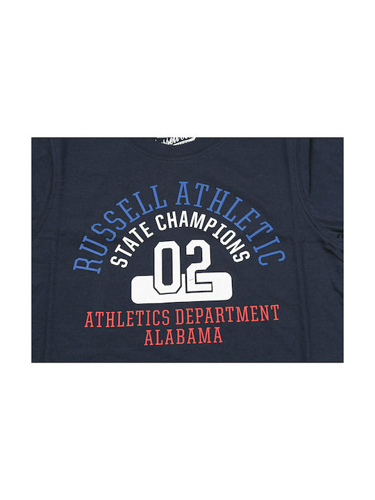 Russell Athletic Kids T-shirt Navy Blue