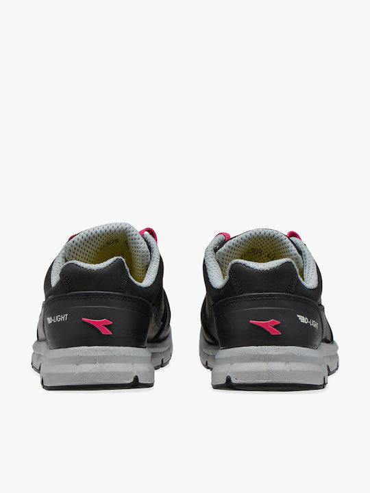 Utility Diadora Run II Low S3 SRC ESD Waterproof Scăzut de Securitate Black S3 cu Certificare P, ESD ,SRC