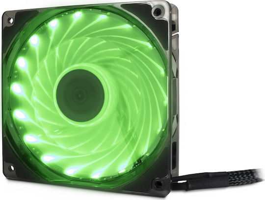 Inter-Tech L-12025 Aura RGB Ventilator Carcasă cu Conexiune 4-Pin PWM 1buc