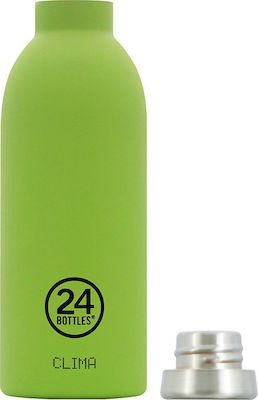 24Bottles Clima Bottle Thermos Stainless Steel BPA Free Green 500ml