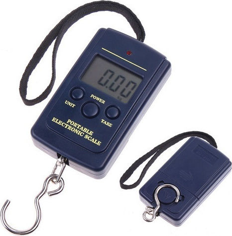 Lappas LP-T09 Electronic Professional Hanging Scale with Weighing Capacity of 40kg and Division 10gr