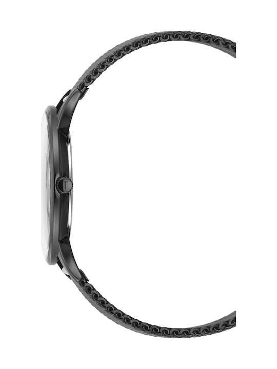 Ted Baker Ethan Uhr Batterie mit Schwarz Metallarmband