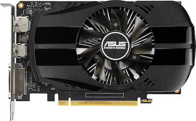 Asus GeForce GTX 1650 4GB GDDR5 Phoenix OC Κάρτα Γραφικών