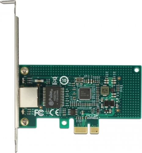 DeLock Carte de rețea cablată Gigabit (1Gbps) Ethernet PCI-e