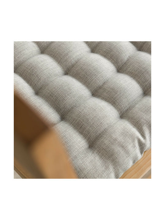 Gofis Home Μαξιλάρι Καρέκλας Κήπου Hygg 213 15 Light Grey 43x43εκ.