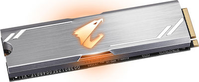 Gigabyte Aorus RGB SSD 512GB τύπου M.2 με σύνδεση PCI Express 3.0 και Ψύκτρα GP-ASM2NE2512GTTDR