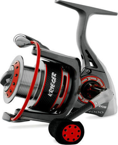 Ryobi Krieger Макара за риболов за Егинг / Спининг / Английски 4000