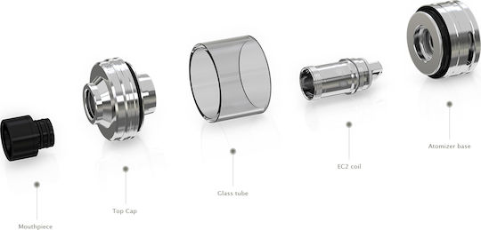Eleaf Melo 4 Atomizor pentru Țigări Electronice 4.5ml 25mm Negru