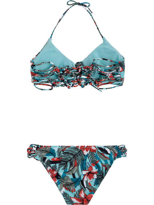 Brandy Bikini Set Triangle Floral