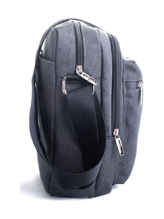 Herrentasche Schulter / Crossbody Gray