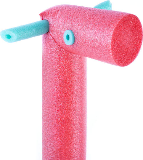 Spokey Foam Swimming Pool Noodle Pasta Zoo Float 115x7cm Red