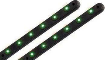 Lampa Led-Colour Snake 12V/12.5cm Green Interior Decorative Car Lighting 12V Green