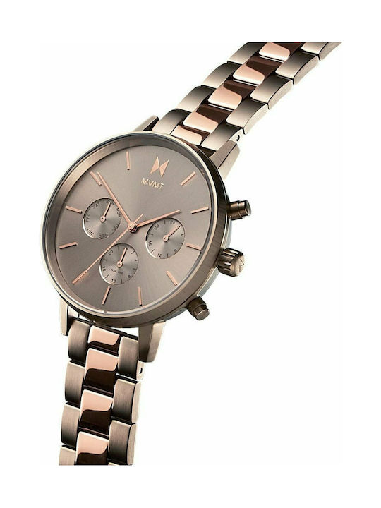 MVMT Nova Watch with Gray Metal Bracelet