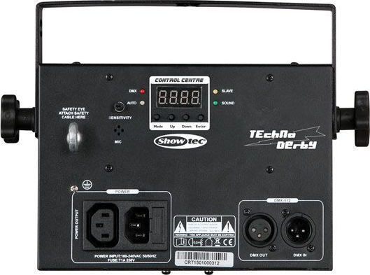 Showtec Φωτορυθμικό LED Techno Derby RGBW