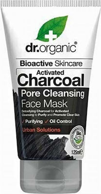 Dr.Organic Activated Pore Cleansing Face Black Cleansing Mask 125ml