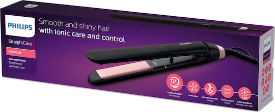 Philips StraightCare Essential BHS378/00 Hair Straightener with Ceramic Plates Ionic