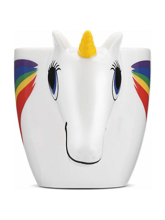Thumbs Up Unicorn Heat Change Κούπα Κεραμική Λευκή 300ml